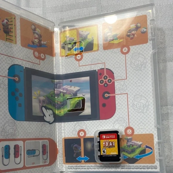 Nintendo Captain Toad Adventure Game - Complete - Picture 2 of 4